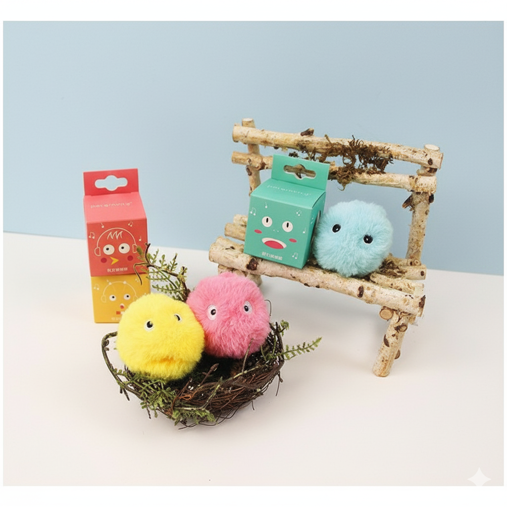 Electronic Plush Pet Training Ball