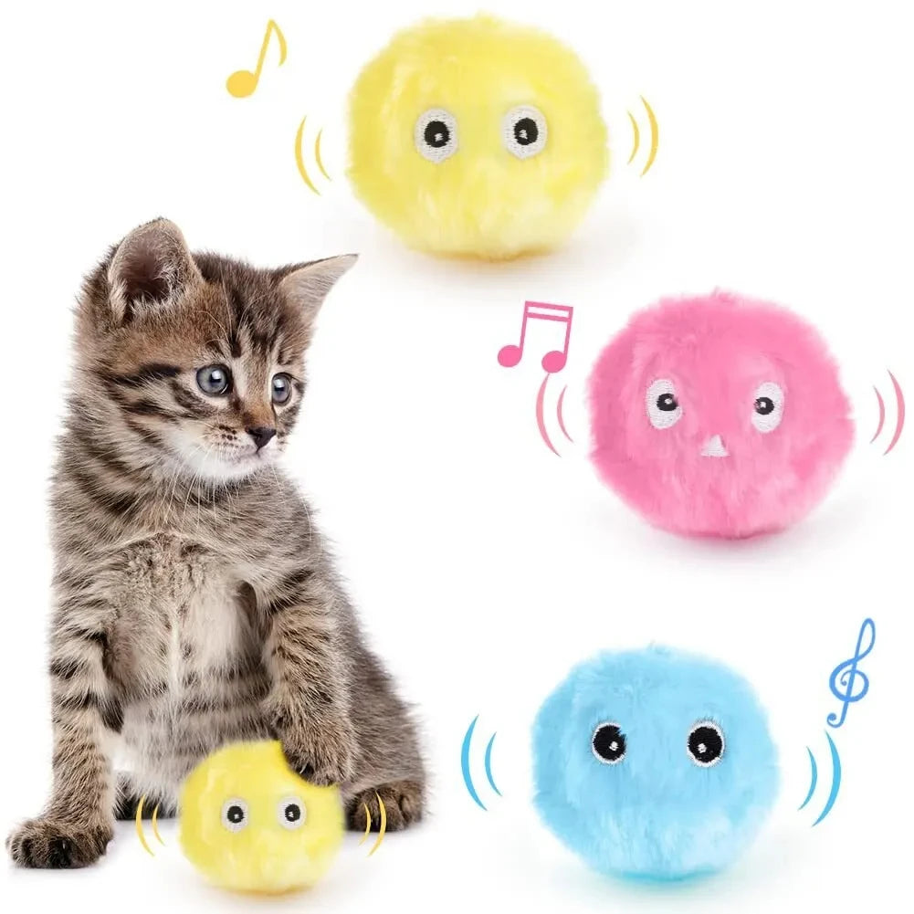 Electronic Plush Pet Training Ball