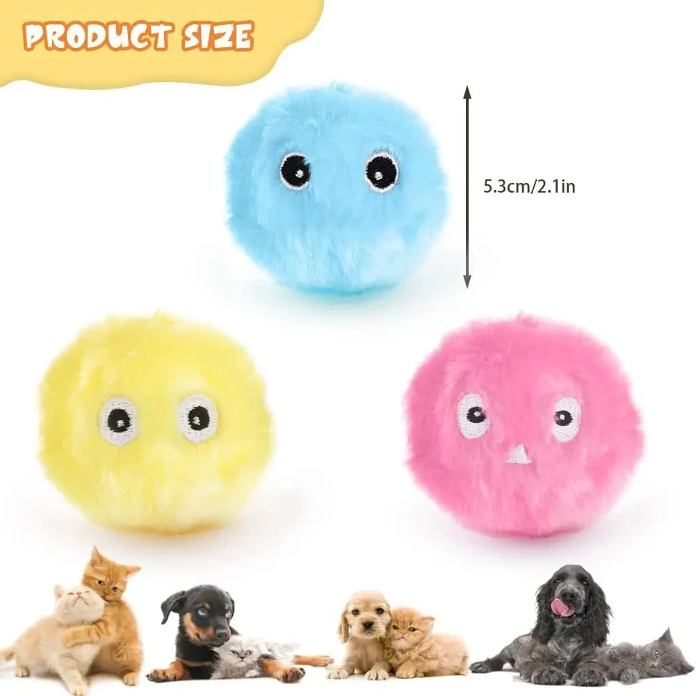 Electronic Plush Pet Training Ball