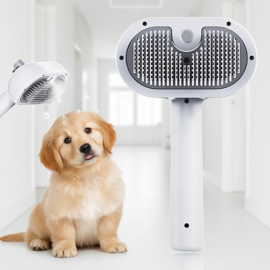 Multipurpose Steam Pet Brush for Shedding