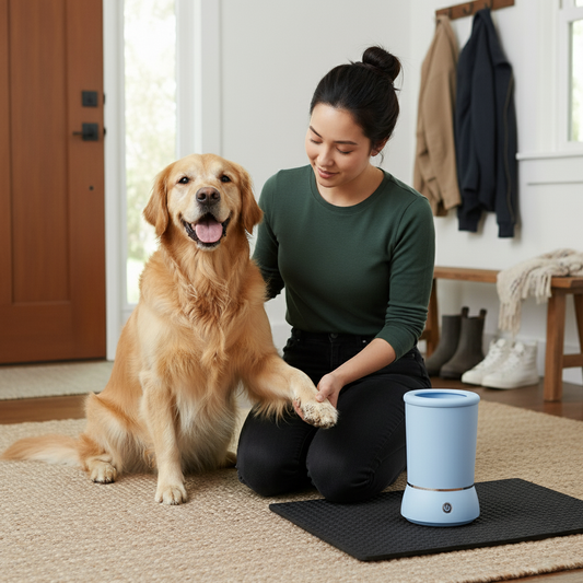 Automatic Pet Paw Cleaner