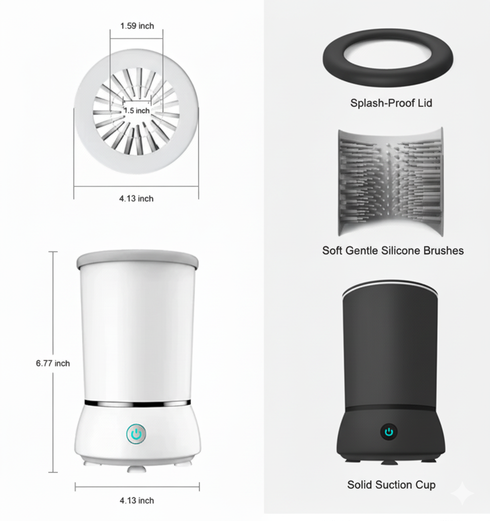 Automatic Pet Paw Cleaner