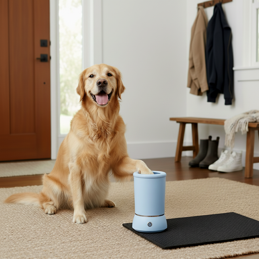 Automatic Pet Paw Cleaner