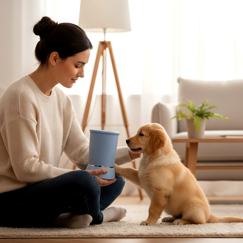 Automatic Pet Paw Cleaner